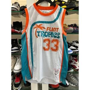 Flint Tropics #33 basketball jersey Mesh size L Large Headgear Classics B12